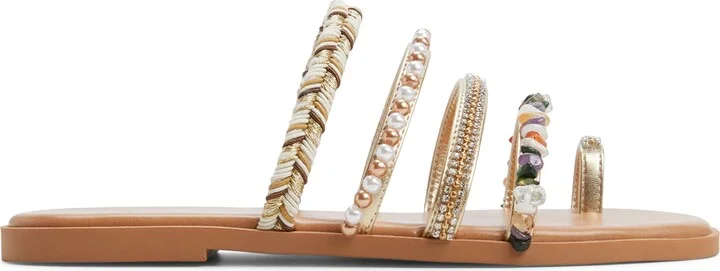 Lindya Toe Ring Slide Sandal - Image 4
