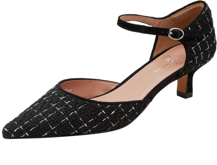 Black,white Plaid Fabric