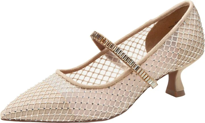 Blush Mesh,microsuede