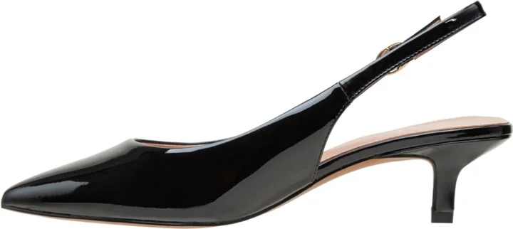 Linea Paolo Cecil Slingback Kitten Heel Pumps - Image 3