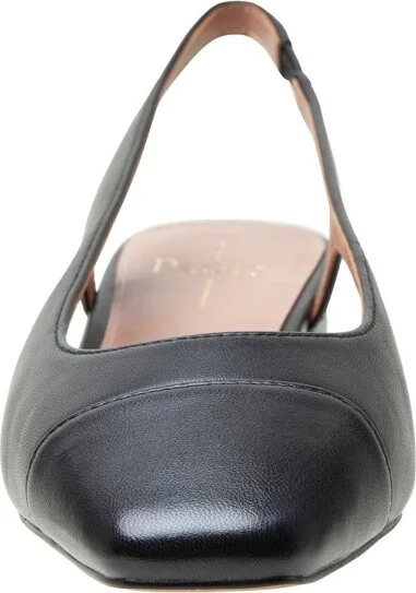 Linea Paolo Charley Cap Toe Chop Out Pumps - Dusty blue/black nappa - Image 5