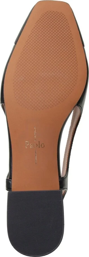 Linea Paolo Charley Cap Toe Chop Out Pumps - Dusty blue/black nappa - Image 7