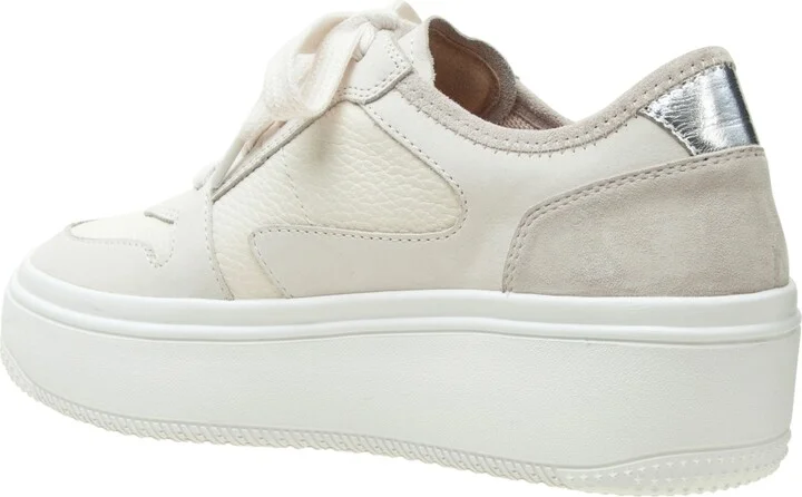 Linea Paolo Gains Lace-Up Leather Platform Sneakers - Image 7