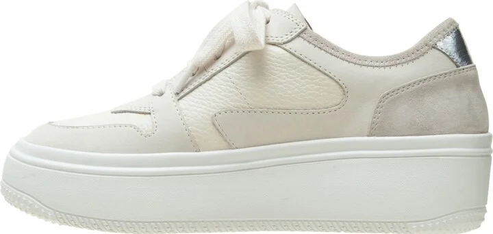 Linea Paolo Gains Lace-Up Leather Platform Sneakers - Image 11