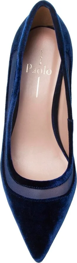 Linea Paolo Perline Mixed Media High Heel Pumps - Black nappa/mesh - Image 5