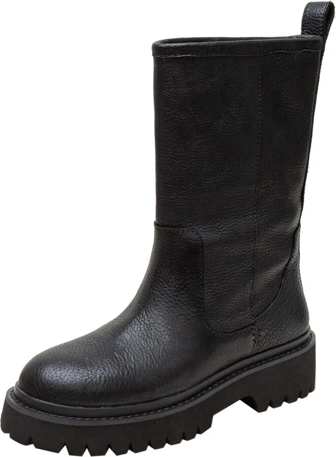 Linea Paolo Thatcher Lug Sole Moto Boots