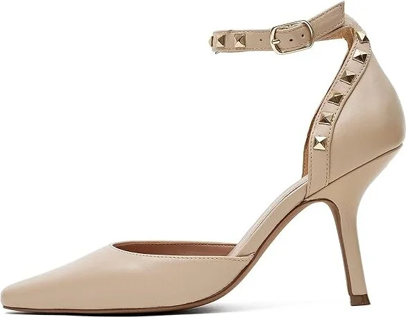 LINEA Paolo Yanka Women's Shoes Nude : 9.5 M, Leather - Image 4
