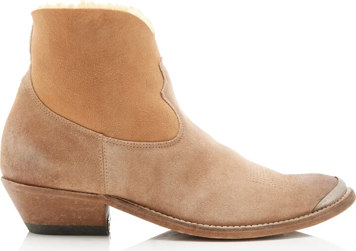 Lined Suede Western BootsGoose