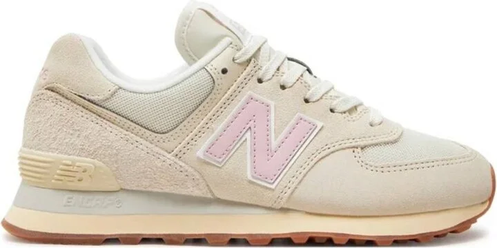 Linen 574 Low-Top Sneakers