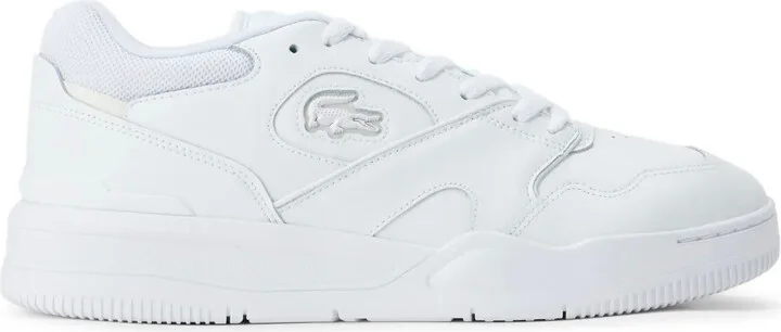 Lineshot leather sneakers
