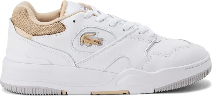 Lineshot leather sneakers