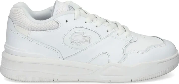 Lineshot leather sneakers