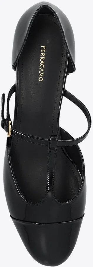 Linette T-strap Ballet Flats in Patent Leather - Image 3