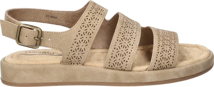 Link Laser Cut Slingback Sandal - Image 4