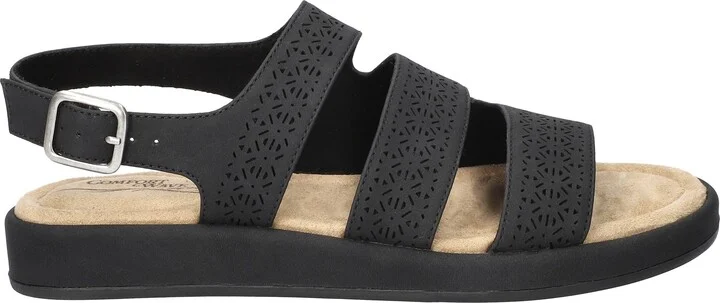 Link Laser Cut Slingback Sandal - Image 11