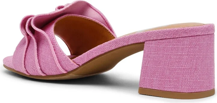 Linnen Slide Sandal - Image 2