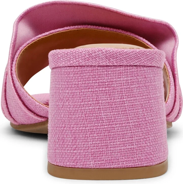 Linnen Slide Sandal - Image 4