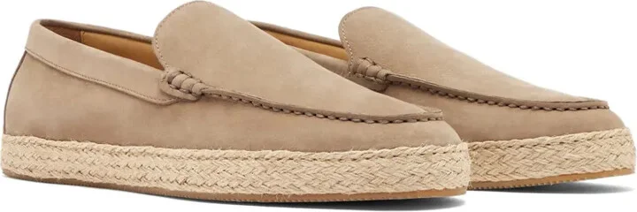 Lino almond-toe leather espadrilles - Image 2