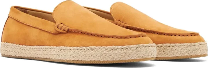 Lino almond-toe leather espadrilles - Image 2