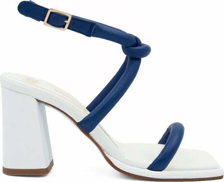 Lino Snd W/Strp Royal/White Parm