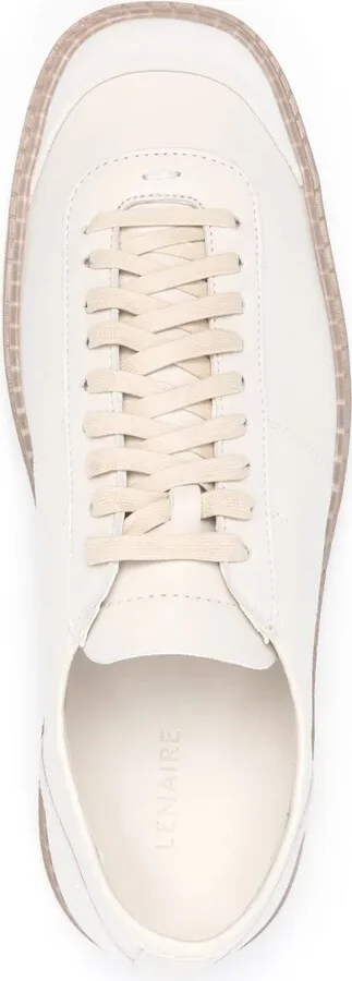 Linoleum leather sneakers - Image 4