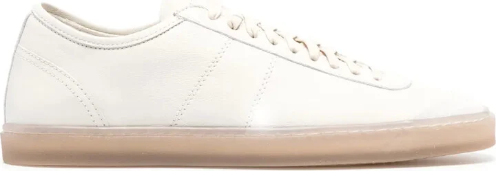Linoleum leather sneakers
