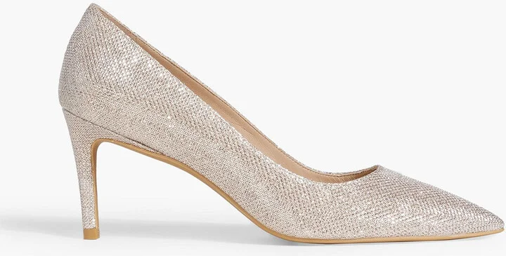Linsi 75 metallic woven pumps