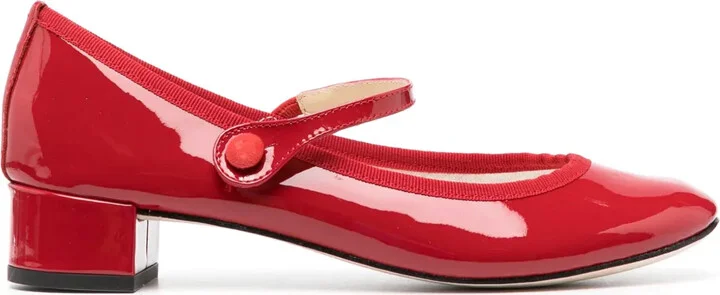 Lio Mary Jane 35mm leather pumps