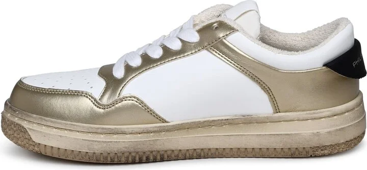 Lion Sneakers In Two-tone Polyurethane Blend - Image 3