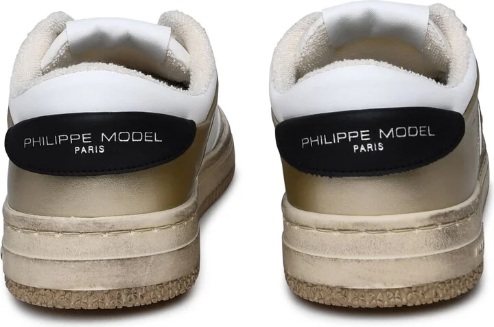 Lion Sneakers In Two-tone Polyurethane Blend - Image 4