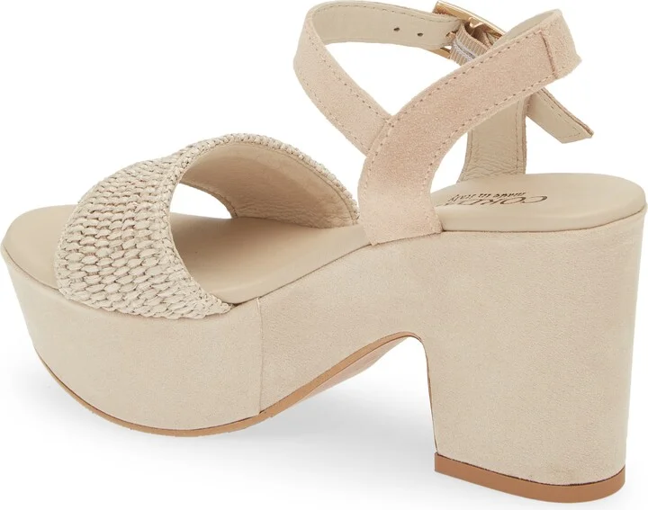 Liona Raffia Platform Sandal - Image 2