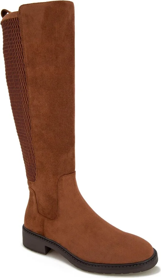 Lionel Womens Faux Leather Tall Knee-High Boots