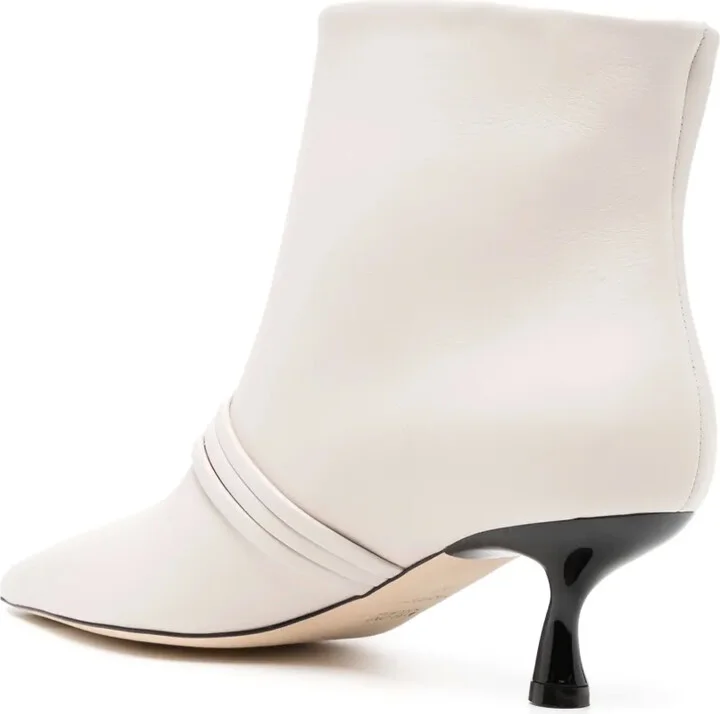 Lionne 45mm leather ankle boots - Image 3