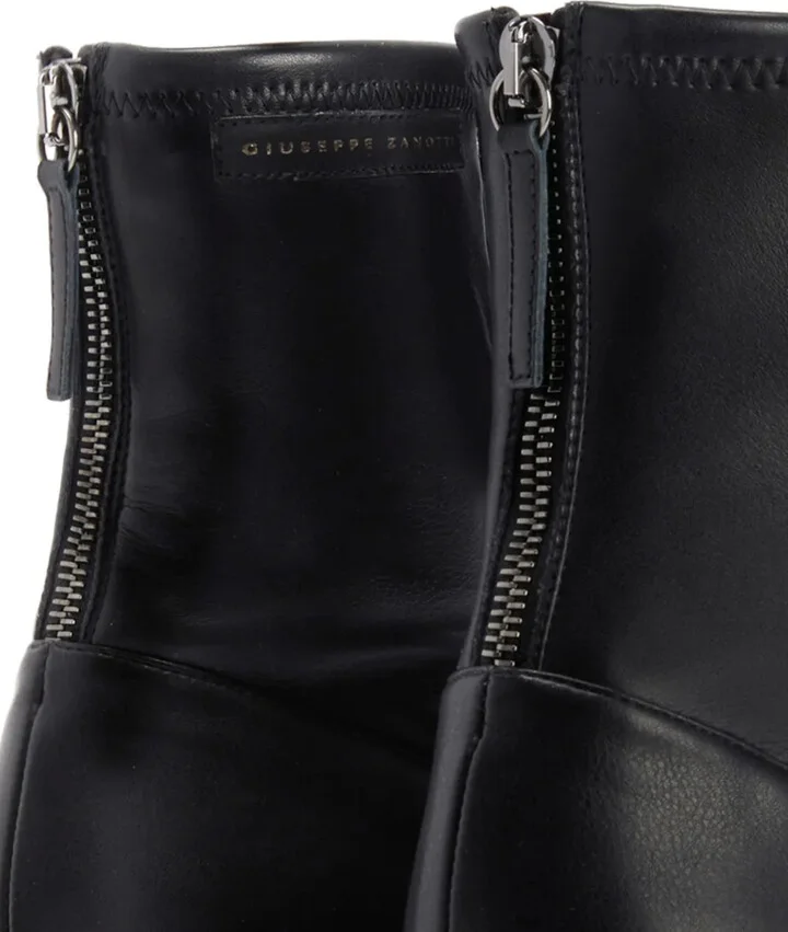 Lionora zip-fastening leather ankle boots - Image 4