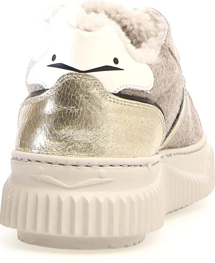 Lipari Geniune Shearling Lined Sneaker - Image 5
