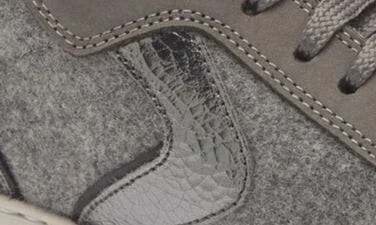 Lipari Genuine Shearling Lined Sneaker - Image 7