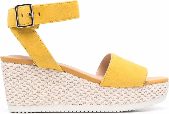 Lipari woven wedge sandals