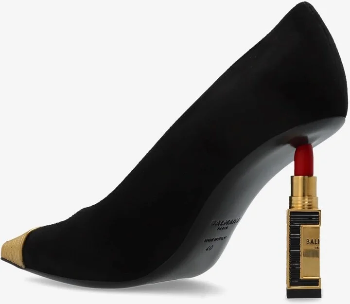 Lipstick 95 Suede Pumps - Image 2