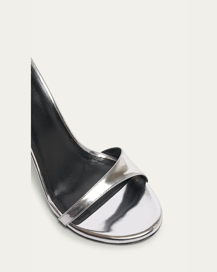 Liquid 4G Metallic Ankle-Strap Sandals - Image 2