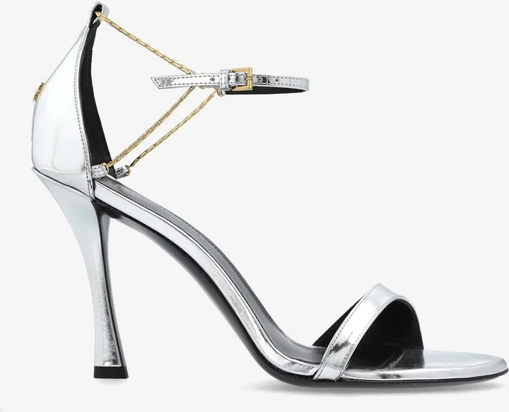 Liquid 95 Metallic Leather Sandals