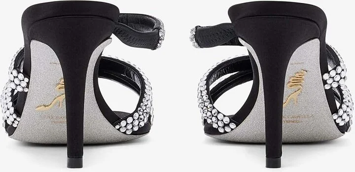 Lisa 80 Rhinestone Embellished Sandals - Image 2