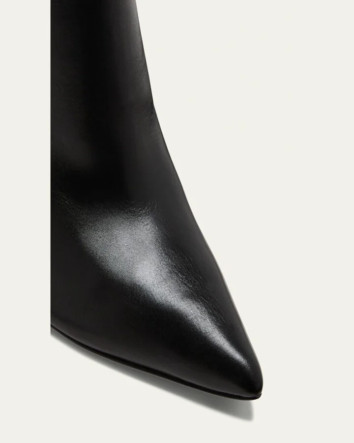 Lisa Leather Stiletto Boots - Image 3