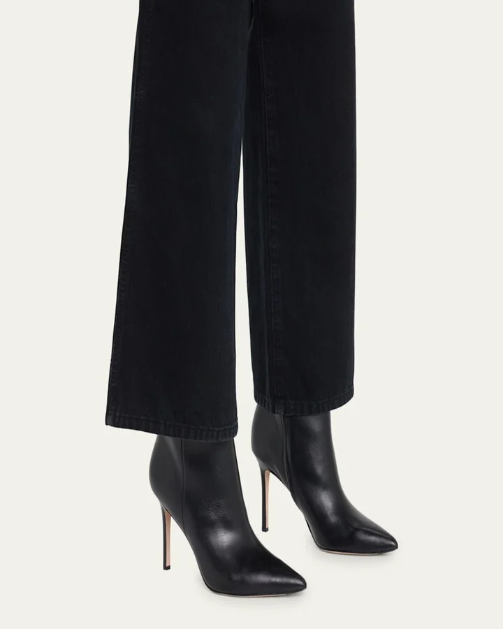 Lisa Leather Stiletto Boots - Image 4