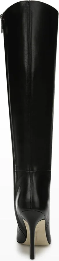 Lisa Leather Stiletto Boots - Image 4