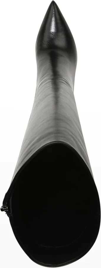 Lisa Leather Stiletto Boots - Image 8