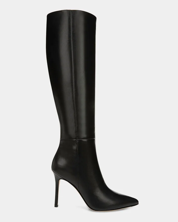 Lisa Leather Stiletto Boots