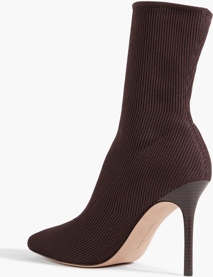 Lisa stretch-knit sock boots - Image 3