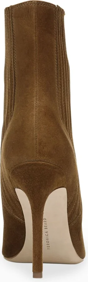 Lisa Suede Stiletto Ankle Booties - Image 2