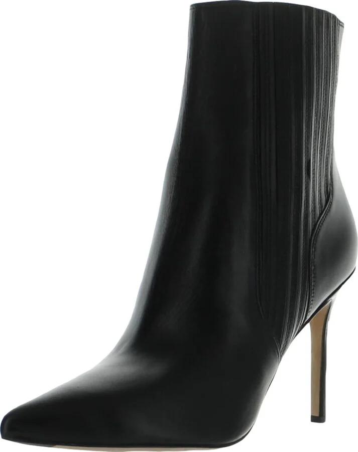 Lisa Womens Padded Insole Stiletto Booties