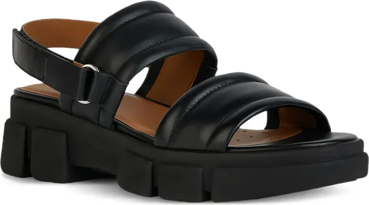 Lisbona padded platform sandals - Image 2